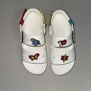 Crocs Womens 8 Sandals Casual Classic All Terrain Adjustable Straps Ventilation